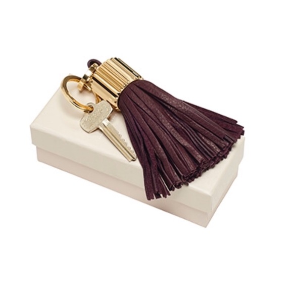NWT India Hicks Brand Wine Colored Tassel - Picture 5 of 5